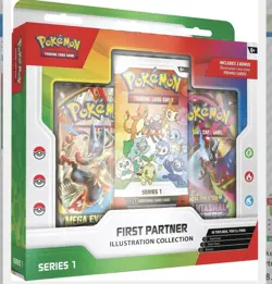 Pokemon TCG First Partner Illustration Collection Series 1 BRAND NEW SEALED - Image 1