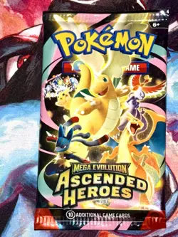 Pokemon Ascended Heroes Booster Pack SV Sealed Unweighed Fresh🔥🔥 001 SEALED AH - Image 1