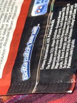 Pokemon Ascended Heroes Booster Pack SV Sealed Unweighed Fresh🔥🔥 001 SEALED AH - Image 4