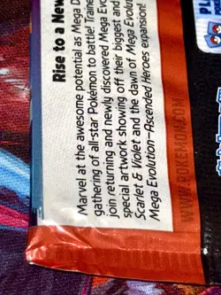 Pokemon Ascended Heroes Booster Pack SV Sealed Unweighed Fresh🔥🔥 001 SEALED AH - Image 5