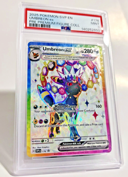 Umbreon ✨ EX - Pokemon TCG - PSA 9 - #176 Tera - Black Star Promo - Image 4