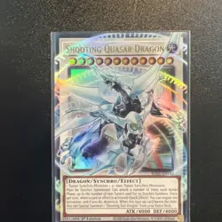 RA05-EN143 Shooting Quasar Dragon Extended Art Ultra Rare 1st Ed YuGiOh - Image 1