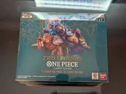Bandai: One Piece TCG ENGLISH OP-08 Two Legends Booster Box Factory Sealed NEW - Image 1