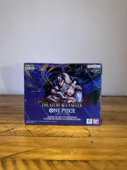 One Piece TCG: OP14 OP-14 EB04 The Azure Sea's Seven Booster Box - New & Sealed - Image 1