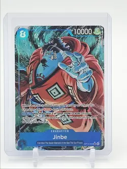 JINBE 2026 ONE PIECE THE AZURE SEA'S SEVEN ALT ART SUPER RARE OP14-049 Q1048 - Image 1