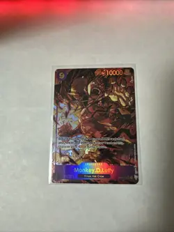 ONE PIECE Monkey.D.Luffy (Alt Art) OP09-119 SEC Emperors in the New World - Image 1