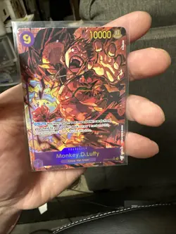 ONE PIECE Monkey.D.Luffy (Alt Art) OP09-119 SEC Emperors in the New World - Image 3