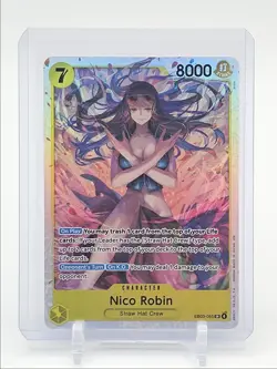 NICO ROBIN 2026 ONE PIECE HEROINES EDITION SUPER RARE EB03-055 Q1048 - Image 1