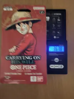 One Piece OP-13 CARRYING ON HIS WILL Sleeved Booster Pack - Heavy - 36.78g 🔥🔥 - Image 1