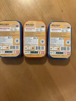 One Piece Mini Tin Pack Set Vol. 2 Lot Of 3 - Brand New/Sealed - Image 2