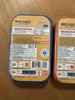 One Piece Mini Tin Pack Set Vol. 2 Lot Of 3 - Brand New/Sealed - Image 3