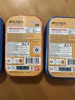 One Piece Mini Tin Pack Set Vol. 2 Lot Of 3 - Brand New/Sealed - Image 4