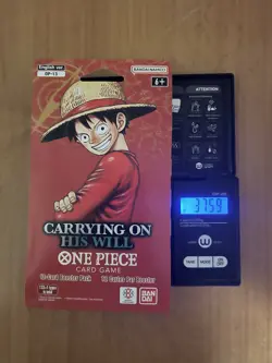 One Piece OP-13 CARRYING ON HIS WILL Sleeved Booster Pack - Heavy - 37.59g 🔥🔥 - Image 1