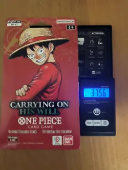 One Piece OP-13 CARRYING ON HIS WILL Sleeved Booster Pack - Heavy - 37.56g 🔥🔥 - Image 1