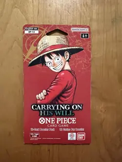 One Piece OP-13 CARRYING ON HIS WILL Sleeved Booster Pack - Heavy - 37.38g 🔥🔥 - Image 2