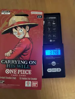 One Piece OP-13 CARRYING ON HIS WILL Sleeved Booster Pack - Heavy - 37.48g 🔥🔥 - Image 1