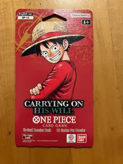 One Piece OP-13 CARRYING ON HIS WILL Sleeved Booster Pack - Heavy - 36.74g 🔥🔥 - Image 3
