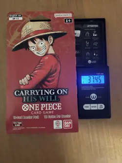 One Piece OP-13 CARRYING ON HIS WILL Sleeved Booster Pack - Heavy - 37.45g 🔥🔥 - Image 1
