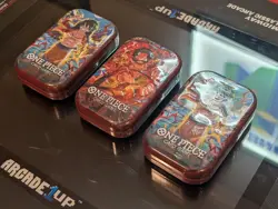3x Tin Pack One Piece Mini Tin Pack Set Vol 1 TS-01 FACTORY SEALED English - Image 2