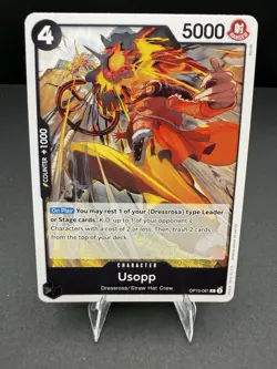 Usopp #OP10-081 One Piece Royal Blood TCG English NM - Image 1