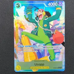 Usopp (Full Art) ST29-002 Starter Deck 29: Egghead Foil One Piece English TCG - Image 1