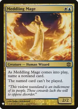 Meddling Mage [LIST - 8] - NM [Normal] TCG MTG - Image 1