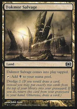 Dakmor Salvage -Foil Medium Play MTG Futuresight - Image 1