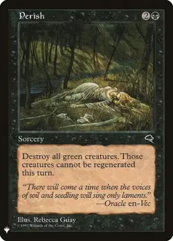 Perish - The List Reprints (LIST) - Image 1