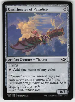 Ornithopter of Paradise C Modern Horizons 2 232 MTG - Image 1