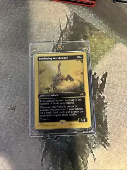 MTG Lumbering Worldwagon (First-Place Foil) - Aetherdrift (DFT) #467 MTG - Image 5