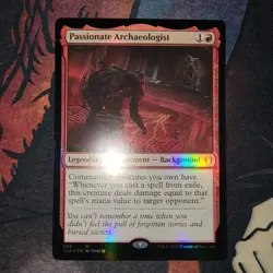 Passionate Archaeologist Commander Legends: Battle for Baldur's Gate Foil - Image 1