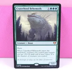 MTG Craterhoof Behemoth 0280 Comander Master CMM LP - Image 1