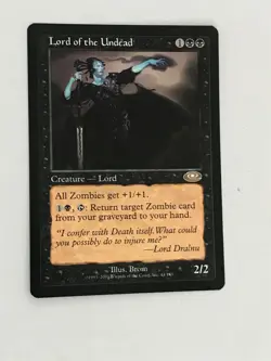 MTG Magic the Gathering English Planeshift Lord of the Undead NM - Image 1