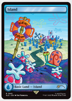 Secret Lair x SpongeBob SquarePants: Lands Under the Sea | MTG | non-FOIL - Image 3