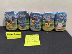 LOT OF 5 SEALED ✅ Pokemon TCG Ascended Heroes MINI TINS Brand New READY TO SHIP - Image 1