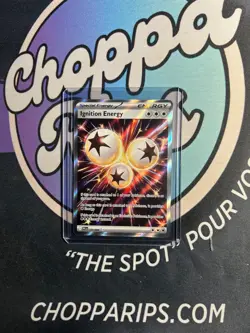 Pokemon Phantasmal Flames Ignition Energy Full Art Ultra Rare Holo #124/094 - Image 1