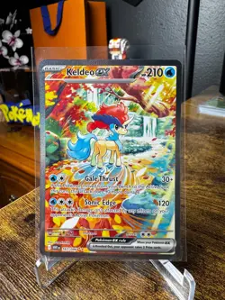 Pokemon TCG Keldeo EX 167/086 Sir White Flare Illustration Rare Full Art NM - Image 1