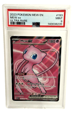 Pokemon - Mew EX - Scarlet Violet 151 - PSA 9 Mint - Image 1