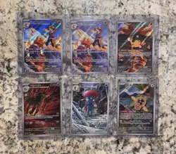 Pokemon TCG Ascended Heroes Illustration Rare 6 Card Lot, Weavile, Mightenya - Image 1