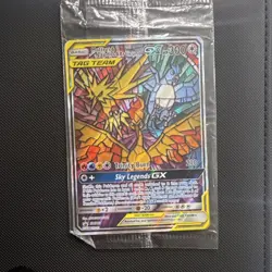Moltres Zapdos Articuno GX Hidden Fates Pokemon Black Star Promo SM210 ! SEALED! - Image 1