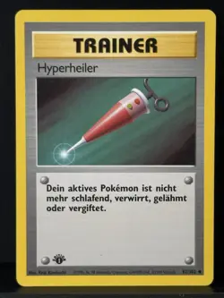 Wizards of the Coast Pokemon Hyperheiler Base Set 1st Edition 82/102 German - Image 1