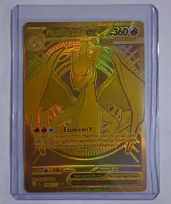 Mega Charizard Y EX 294/217 Ascended Heroes Hyper Rare Gold Card Pokemon TCG NM - Image 1