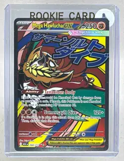 Mega Hawlucha ex 2026 Pokemon Ascended Heroes #268 Attack Rare (A) - Image 1