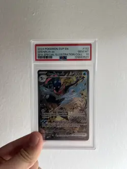 Greninja EX SVP 132 PSA 10 Black Star Promo Pokemon Card Game - Image 1