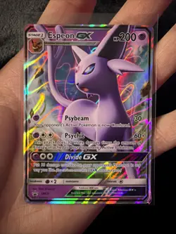 Pokemon TCG Espeon GX Promo Holo SM Promo SM35 - Image 3