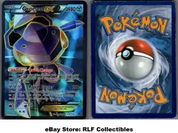 2016 Pokemon, XY Fates Collide, #120/124 Genesect EX, Full Art Ultra Rare - Image 1