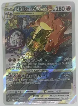 Pokemon Charizard VSTAR SWSH262 Promo Alternative Art Holo 280 HP Card NM/M - Image 1