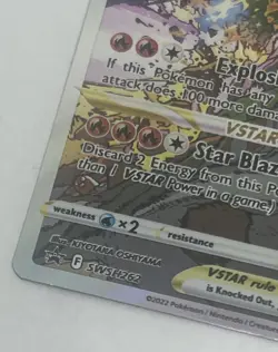 Pokemon Charizard VSTAR SWSH262 Promo Alternative Art Holo 280 HP Card NM/M - Image 2