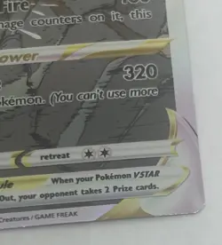 Pokemon Charizard VSTAR SWSH262 Promo Alternative Art Holo 280 HP Card NM/M - Image 3