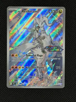N's Reshiram 167/159 Pokemon Card (Near Mint) - Image 1